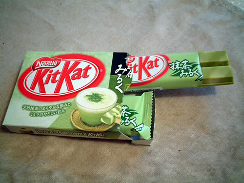 kit kat green tea japan