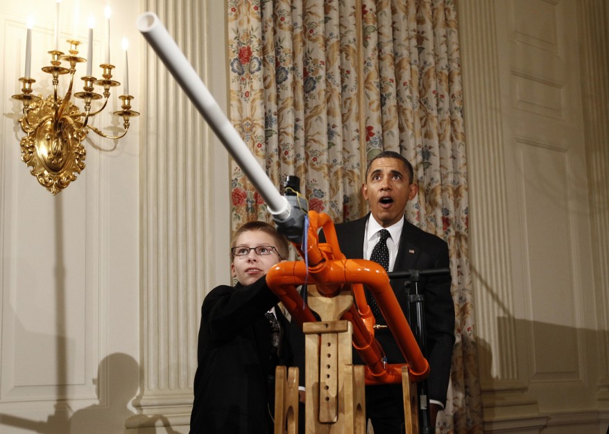 obama science fair