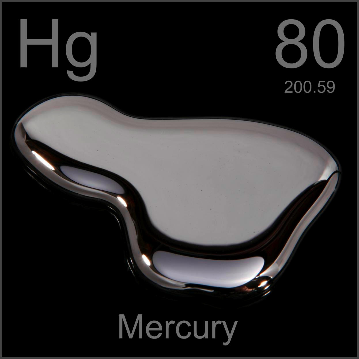 goccia mercurio
