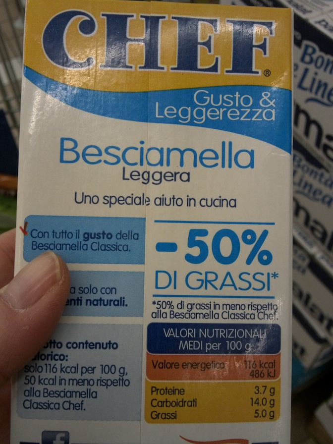 besciamella light